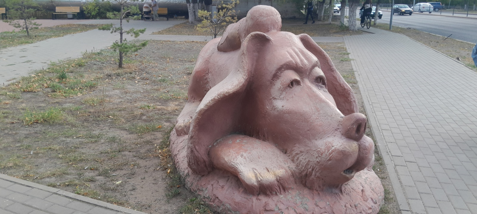 Декоративный объект - собака