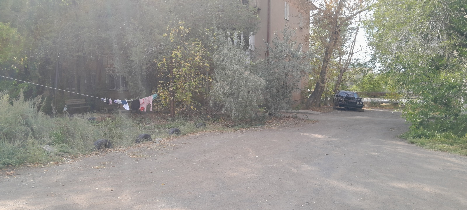 Разбитая машина по ул. Белинского