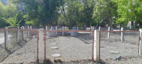 Территория газгольдера